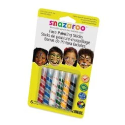 Snazaroo Face Painting Makeup Sticks Girls Boys Halloween -Halloween Supply Store 16f442a0 ad8e 4a73 9f7e cdba321f1843