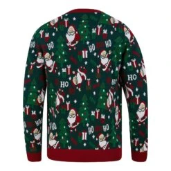 Mens Santa Ho Ho Ho Christmas Jumper 11 Mens Santa Ho Ho Ho Christmas Jumper -Halloween Supply Store 1A15759F 2.opt