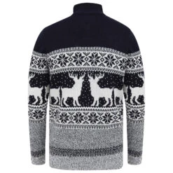 Mens Traditional Reindeer Christmas Jumper -Halloween Supply Store 1A17016RA 2.opt