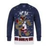 Mens Running Reindeer Run Rudolph Run Christmas Jumper -Halloween Supply Store 1A17082A 1.opt