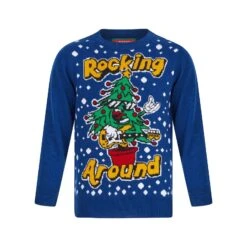 Kids Rocking Around The Christmas Tree Jumper 11 Kids Rocking Around The Christmas Tree Jumper -Halloween Supply Store 2A189881F 1.opt