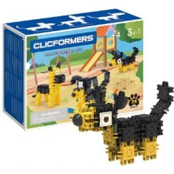 Clicformers Friends Set Dogs Building Blocks Creative 70+ Pcs -Halloween Supply Store 3BraveFriends 1 opt 38171.1602845815.1100.1100
