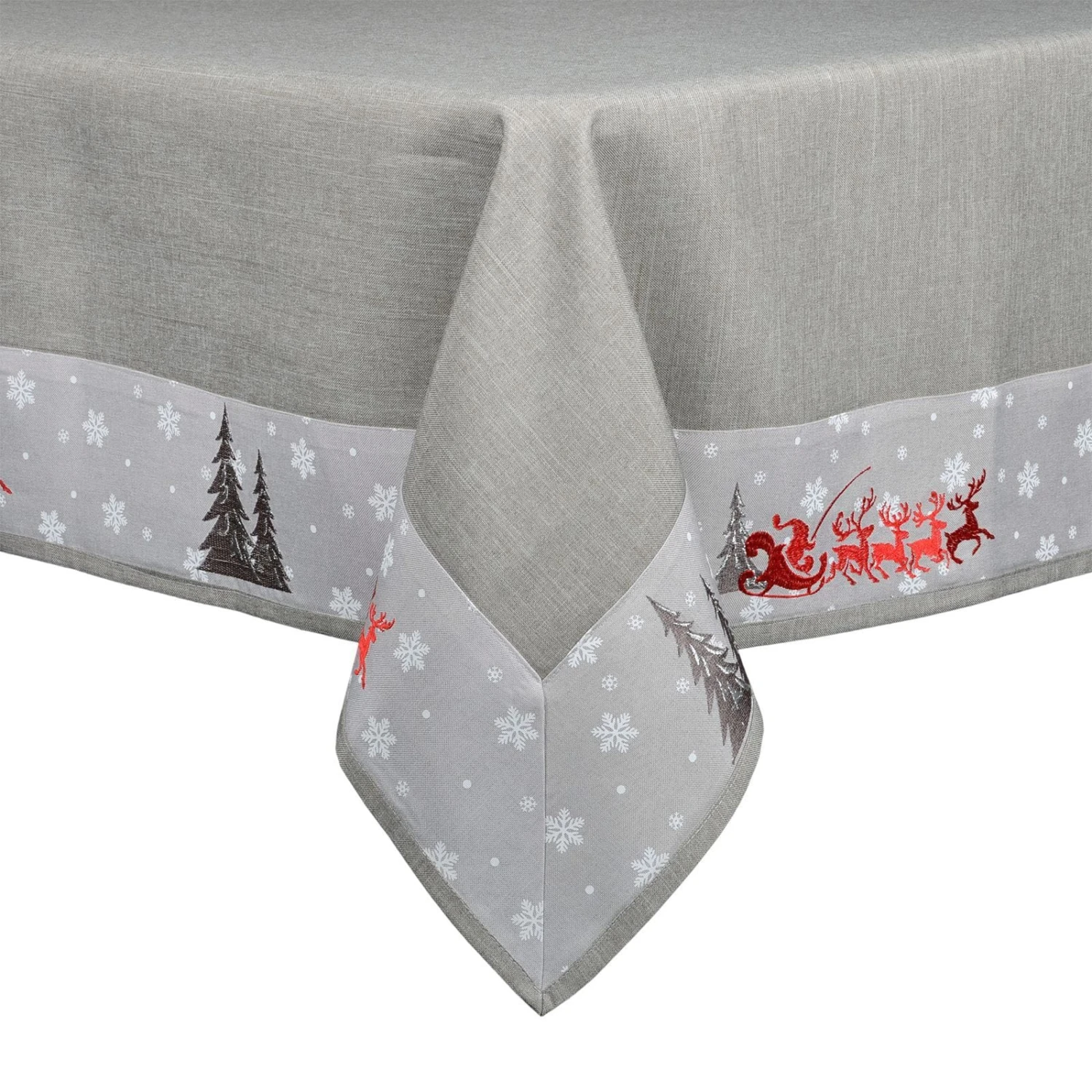 Fabric Christmas Tablecloths Table Covers / Napkins 9 Fabric Christmas Tablecloths Table Covers / Napkins - Image 7