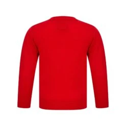 Kids Waving Reindeer Pom Pom Nose Christmas Jumper -Halloween Supply Store 4A190271F 2.opt