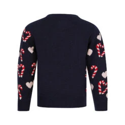 Kids Love Candy Christmas Candy Cane Jumper -Halloween Supply Store 4A190291F 2.opt