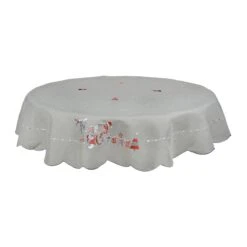 Grey Merry Christmas Fabric Tablecloths / Napkins Xmas Decoration -Halloween Supply Store 6fc3de9d 02ba 4709 8fc6 10bca6508120