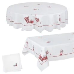 Christmas Presents Fabric Tablecloths / Napkins Xmas Decoration -Halloween Supply Store 8458d574 0182 4b6e ac32 07c822102f1c