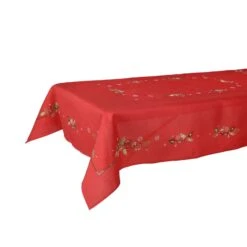 Holly Leaf Fabric Tablecloths / Napkins Xmas Decoration -Halloween Supply Store 8c615461 0ef5 4ded 86f2 1b453b06db73