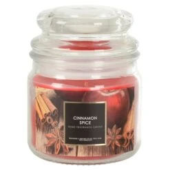 Baltus Festive Scented Candle Glass Jar Spices 45 Hours 14 Baltus Festive Scented Candle Glass Jar Spices 45 Hours -Halloween Supply Store BAL505513 opt