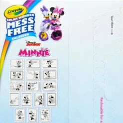 Crayola Mess Free Minnie Mouse Colouring Set Travel Size -Halloween Supply Store D22831 3 opt