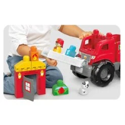 Mega Bloks Fire Truck Rescue First Builders Playset -Halloween Supply Store D2DXH38 4 opt 24161.1610376171.1100.1100