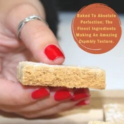 9 X 200g Deans Spiced Gingerbread Shortbread Squares B/B 15 JUN 2023 -Halloween Supply Store DEA2330 4 opt