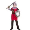 Kids Medieval Knight Costume Red Tunic Silver Hood Fancy Dress -Halloween Supply Store EB 4128 1600 1 57225.1568362577.1100.1100