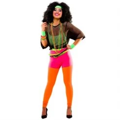 80s Neon Vest Top Fancy Dress Costume Disco Halloween Party -Halloween Supply Store EF 2255 1600 2 51903.1508415532.1100.1100