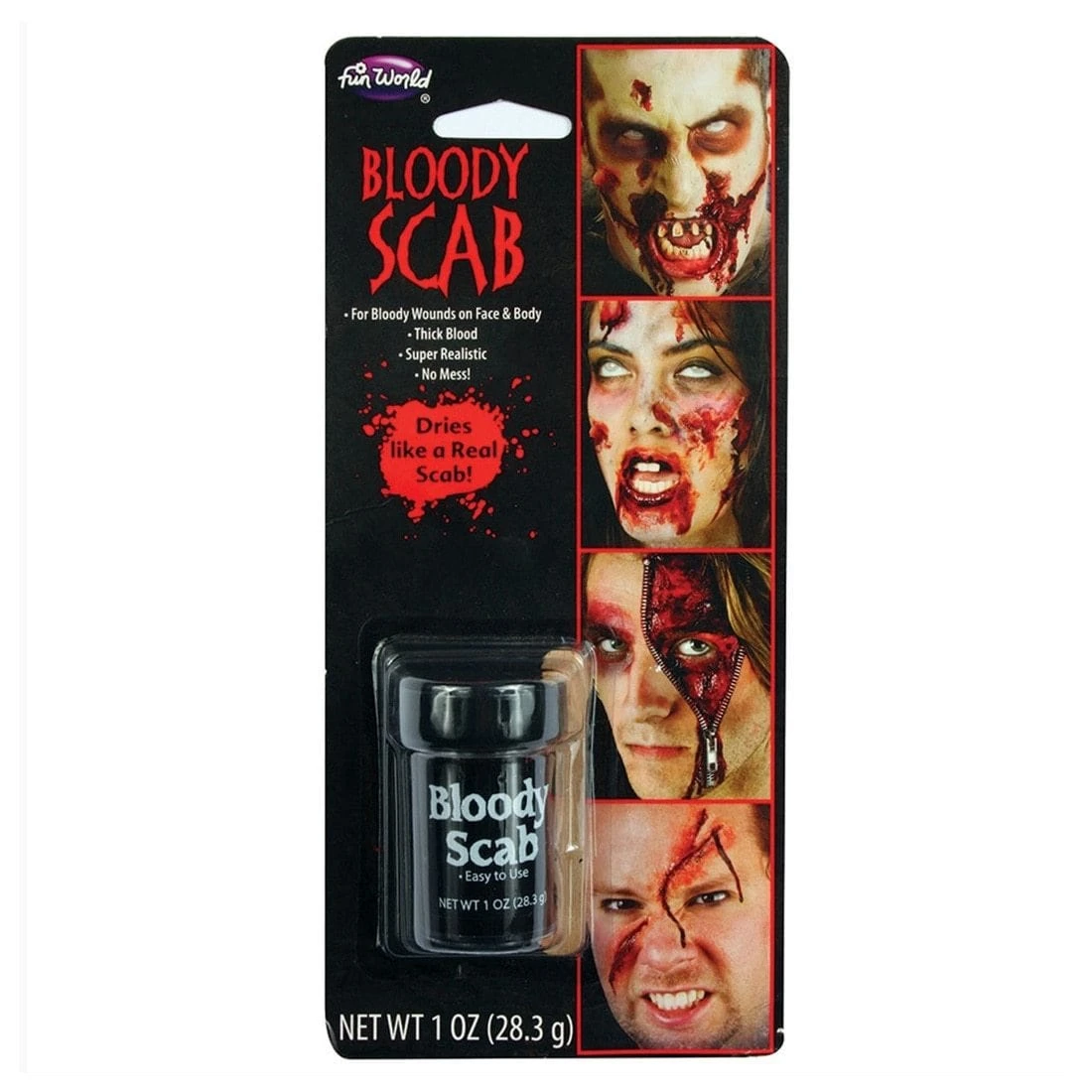 Bloody Scab Face & Body Makeup Halloween Horror Wound 3 Bloody Scab Face & Body Makeup Halloween Horror Wound