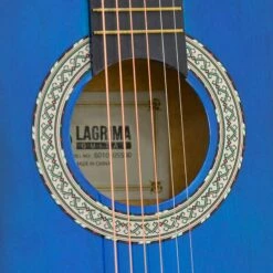 Lagrima 38" Acoustic Guitar Beginners Kit Blue Classical -Halloween Supply Store GBC6010105500 5 opt