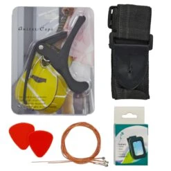 Lagrima 38" Acoustic Guitar Beginners Kit Blue Classical -Halloween Supply Store GBC6010105500 8 opt