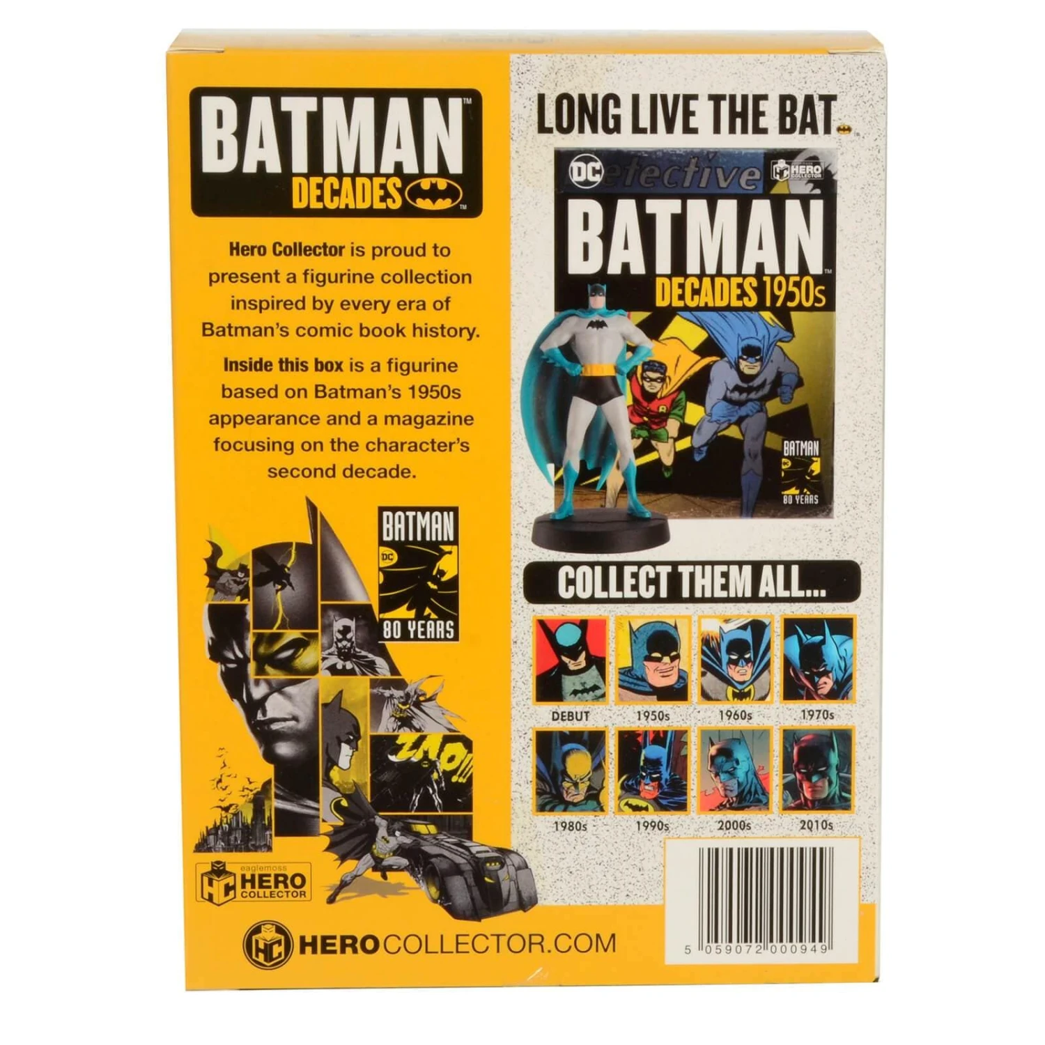 DC COMICS Batman Decades Collection Figure & Magazine Polyresin 13cm 7 DC COMICS Batman Decades Collection Figure & Magazine Polyresin 13cm - Image 5