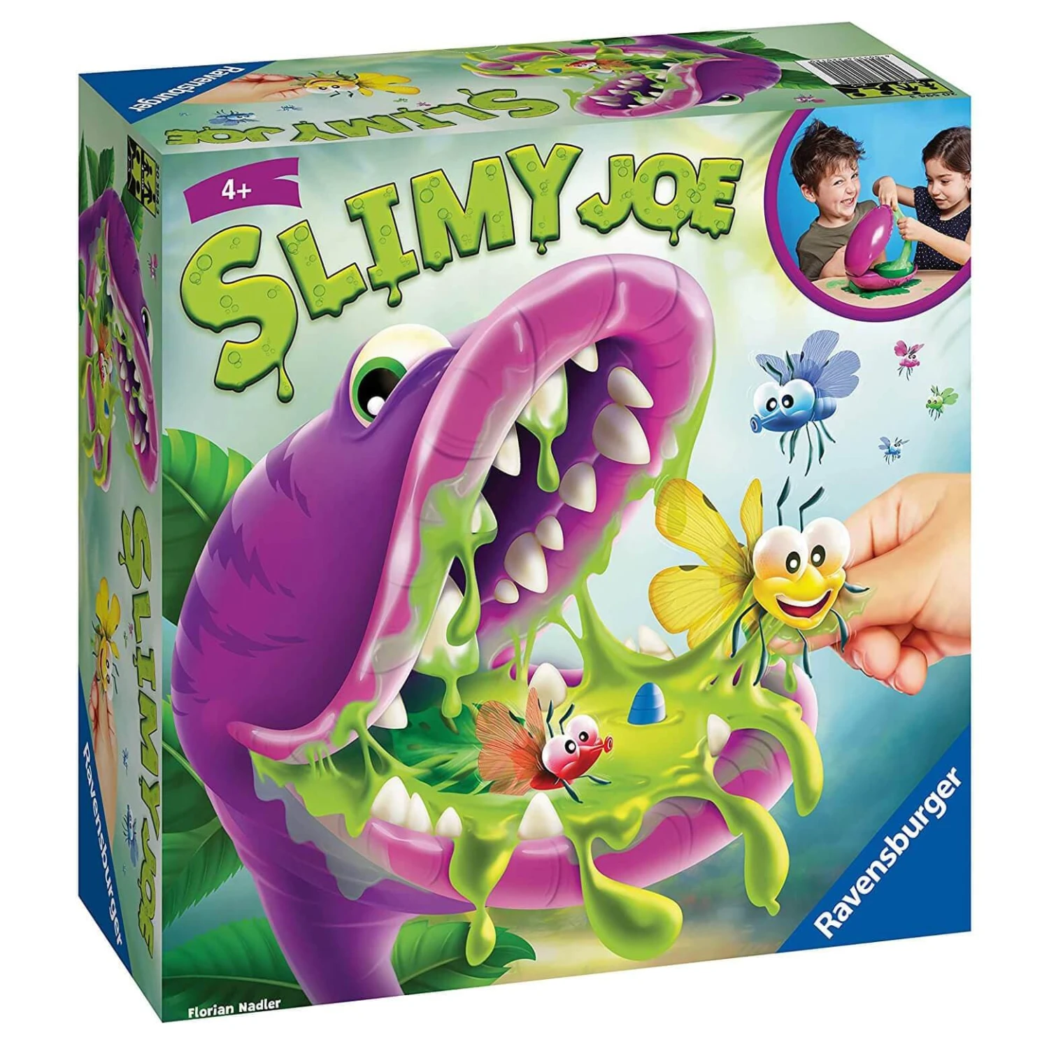 Ravensburger Slimy Joe Family Game Hungry Plant Flutterbies Rescue Age 4+ 3 Ravensburger Slimy Joe Family Game Hungry Plant Flutterbies Rescue Age 4+