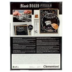 Clementoni Chalk Blackboard Jigsaw Puzzle Cheers Cocktails 1000 Pieces -Halloween Supply Store GRA39467 6347 3 opt