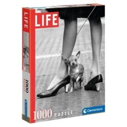 Clementoni Life Magazine Cover Photo Jigsaw Puzzle Black White 1000 Pieces -Halloween Supply Store GRA39634 6347 1 opt