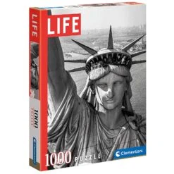 Clementoni Life Magazine Cover Photo Jigsaw Puzzle Black White 1000 Pieces -Halloween Supply Store GRA39635 6347 1 opt
