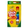 Crayola 12 Pack Twistables Slick Stix Crayons Colour Fun Art -Halloween Supply Store GRA52 9512 6044 1 opt
