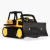 Tonka Steel Classics Bulldozer Tough Metal Yellow Earth Mover