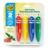 Crayola Washable Paintbrush Pens Tripod Grip 4 Pack -Halloween Supply Store GRA81 1385 5993 1 opt