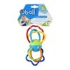 Oball Clickity Twist Teething Toy Fun Sounds Soother 3m+ -Halloween Supply Store GRA81508 6 5992 1a opt