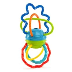 Oball Clickity Twist Teething Toy Fun Sounds Soother 3m+ -Halloween Supply Store GRA81508 6 5992 2 opt