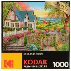 Kodak Premium Jigsaw Puzzle Bright Colour 1000 Pieces Age 10+ -Halloween Supply Store GRA8700 6306 AM F opt
