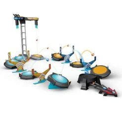 Goliath BoomTrix Dual Challenge Playset Stunt Trampoline Action Toy -Halloween Supply Store GRA914672 6462 006 3 opt