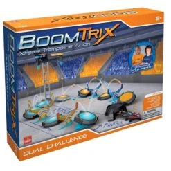 Goliath BoomTrix Dual Challenge Playset Stunt Trampoline Action Toy -Halloween Supply Store GRA914672 6462 006 4 opt