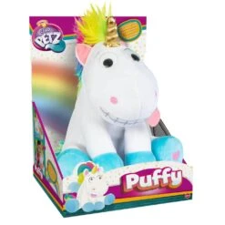 Club Petz Puffy The Funny Unicorn Moves Giggles Farts 28cm