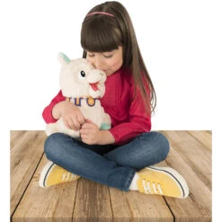 Club Petz Spitzy The Funny Llama Interactive Soft Toy Chews Spits -Halloween Supply Store GRA91825 6106 3 opt