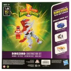 Power Rangers Dinozord Construction Set With Figure 150+ Pieces 16 Power Rangers Dinozord Construction Set With Figure 150+ Pieces -Halloween Supply Store GRACTPR3523 6122 C 2 opt