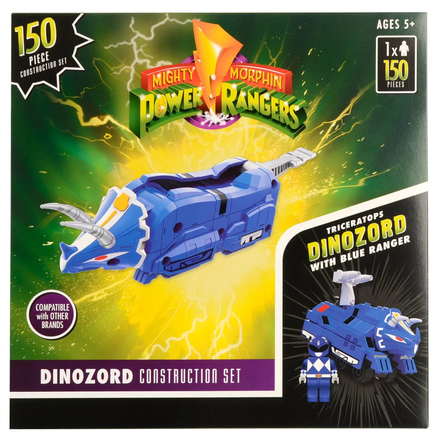 Power Rangers Dinozord Construction Set With Figure 150+ Pieces 6 Power Rangers Dinozord Construction Set With Figure 150+ Pieces - Image 4