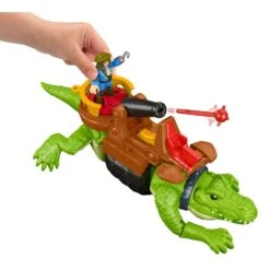 Imaginext Walking Crocodile & Captain Hook Action Figure 40cm -Halloween Supply Store GRADHH63 6447 9633 4 opt