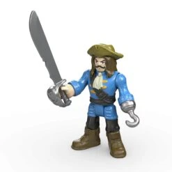 Imaginext Walking Crocodile & Captain Hook Action Figure 40cm -Halloween Supply Store GRADHH63 6447 9633 5 opt