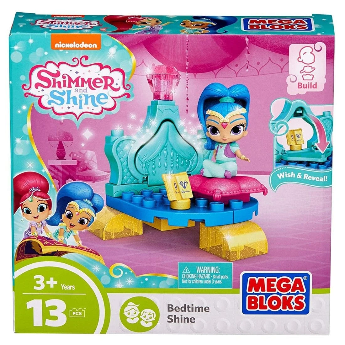 Mega Bloks Shimmer And Shine Bedtime Shine Playset Age 3+ 4 Mega Bloks Shimmer And Shine Bedtime Shine Playset Age 3+ - Image 2