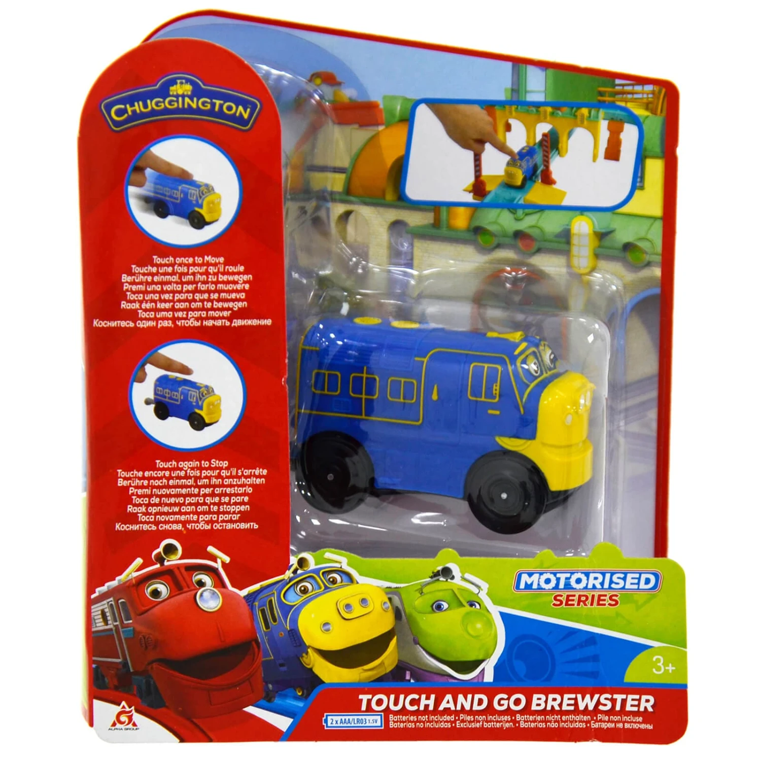 Chuggington Touch And Go Chugger Motorised Train Engine 8cm 4 Chuggington Touch And Go Chugger Motorised Train Engine 8cm - Image 2