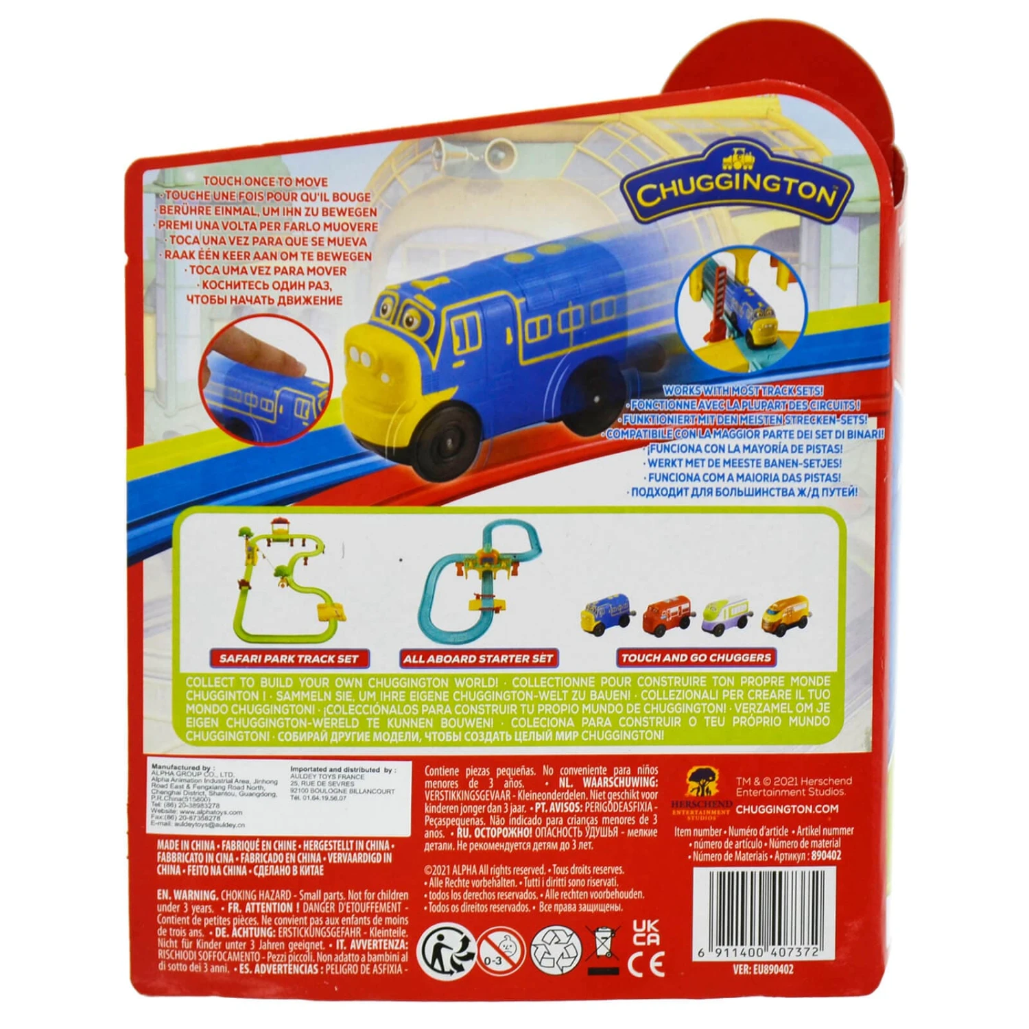 Chuggington Touch And Go Chugger Motorised Train Engine 8cm 8 Chuggington Touch And Go Chugger Motorised Train Engine 8cm - Image 6