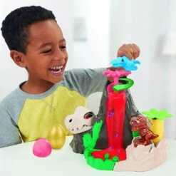 Play-Doh Slime Lava Bones Island Dino Crew Playset 4 Egg Tubs -Halloween Supply Store GRAF1500 6423 RC00 4