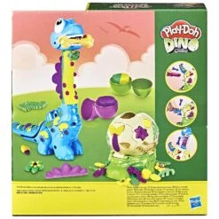 Play-Doh Dino Crew Growin Tall Bronto Dinosaur Playset 2 Tubs -Halloween Supply Store GRAF1503 6421 5L00 3 opt