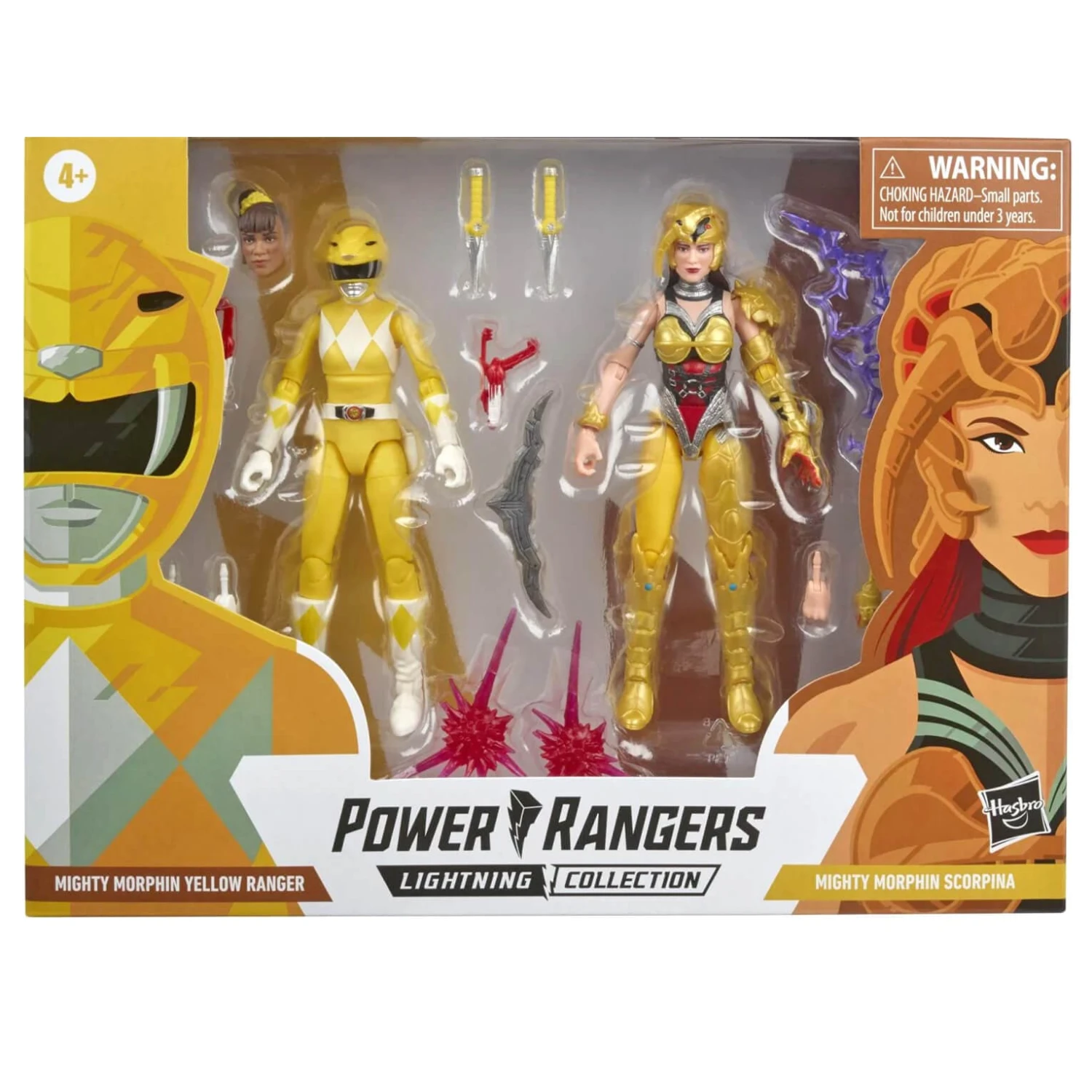 Power Rangers Lightning Collection Battle Pack 2 X Figures 15cm 4 Power Rangers Lightning Collection Battle Pack 2 X Figures 15cm - Image 2