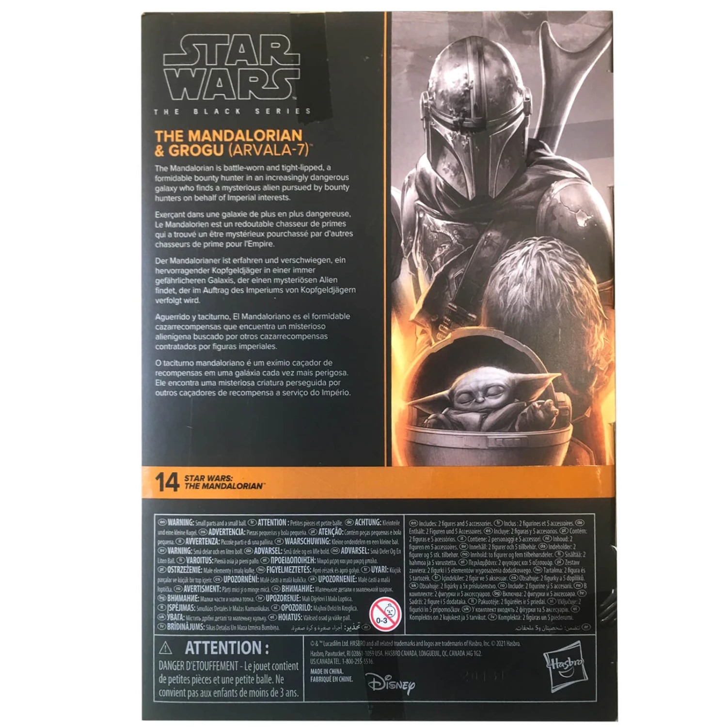 Star Wars Black Series The Mandalorian & Grogu Figure Set 15cm 7 Star Wars Black Series The Mandalorian & Grogu Figure Set 15cm - Image 5