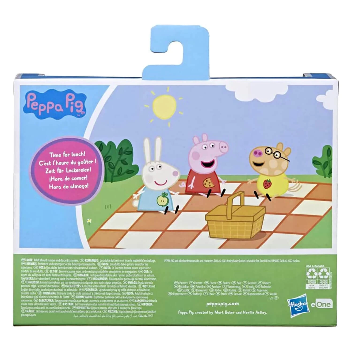 Peppa Pig Peppa's Picnic Fun Playset Basket 3 Figures 5 Peppa Pig Peppa's Picnic Fun Playset Basket 3 Figures - Image 3