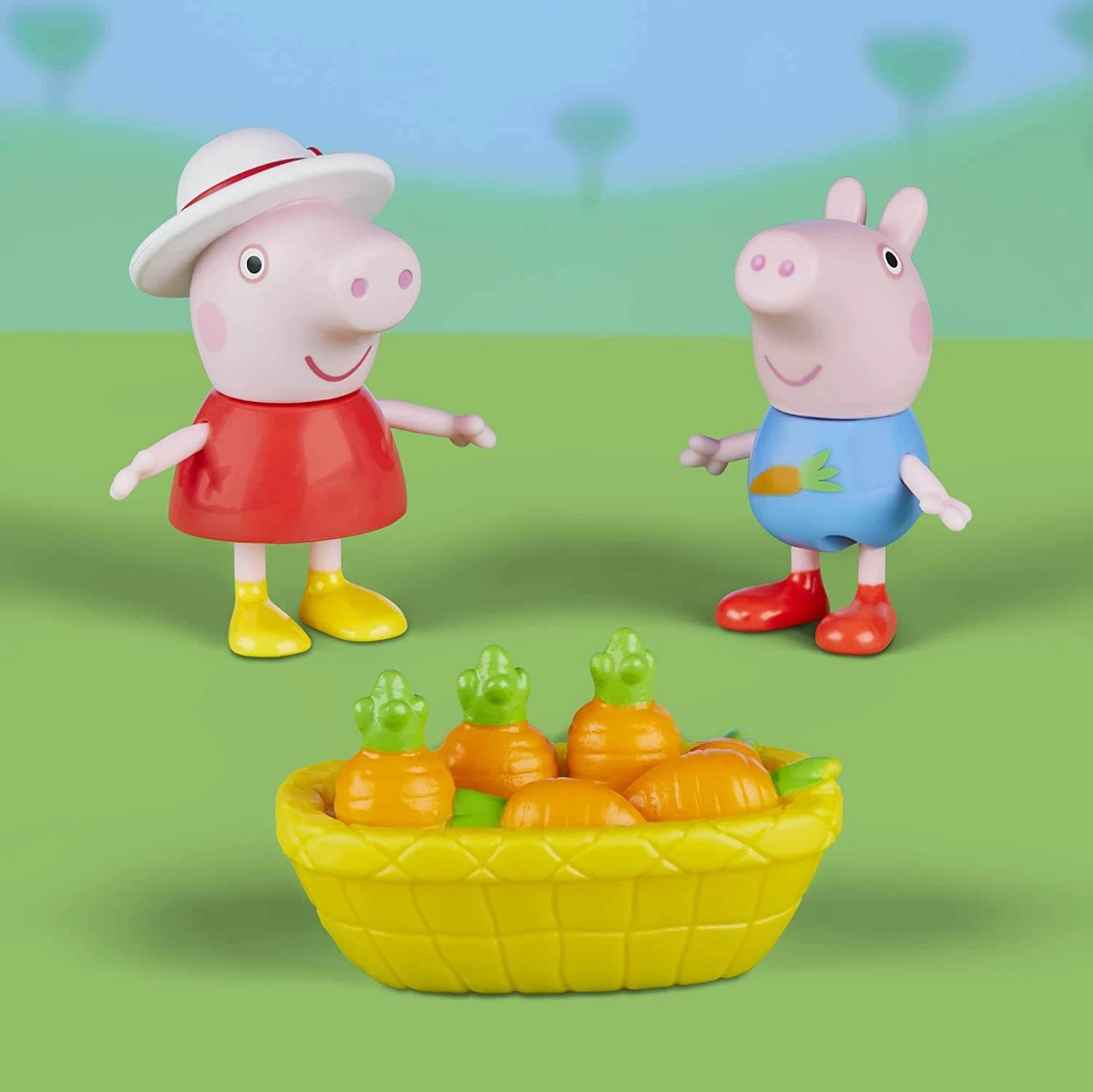 Peppa Pig Peppa's Growing Garden Carrots Wheelbarrow Scarecrow 5 Peppa Pig Peppa's Growing Garden Carrots Wheelbarrow Scarecrow - Image 3