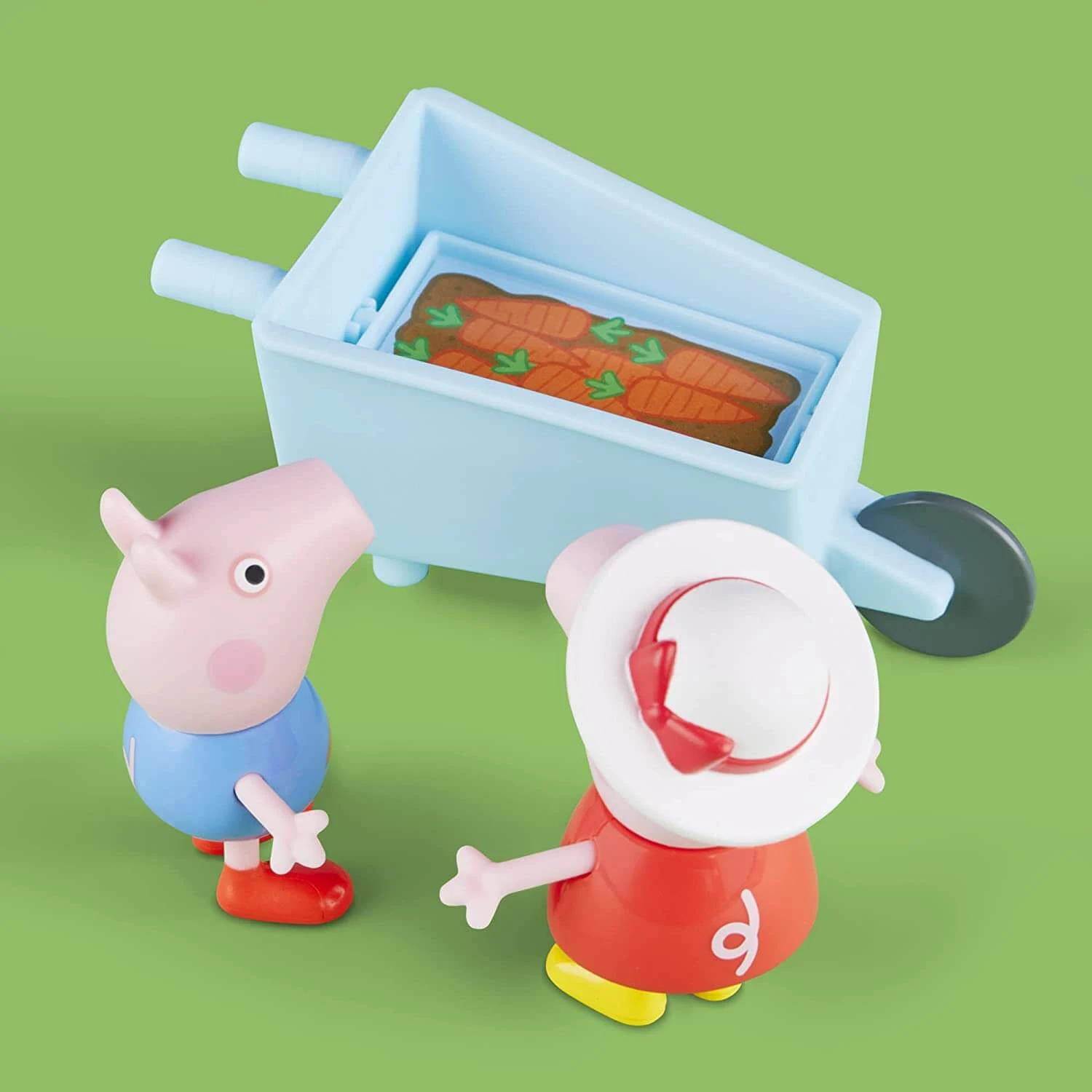 Peppa Pig Peppa's Growing Garden Carrots Wheelbarrow Scarecrow 6 Peppa Pig Peppa's Growing Garden Carrots Wheelbarrow Scarecrow - Image 4